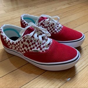 Vans Comfycush Era Red Checkered 7.5W
